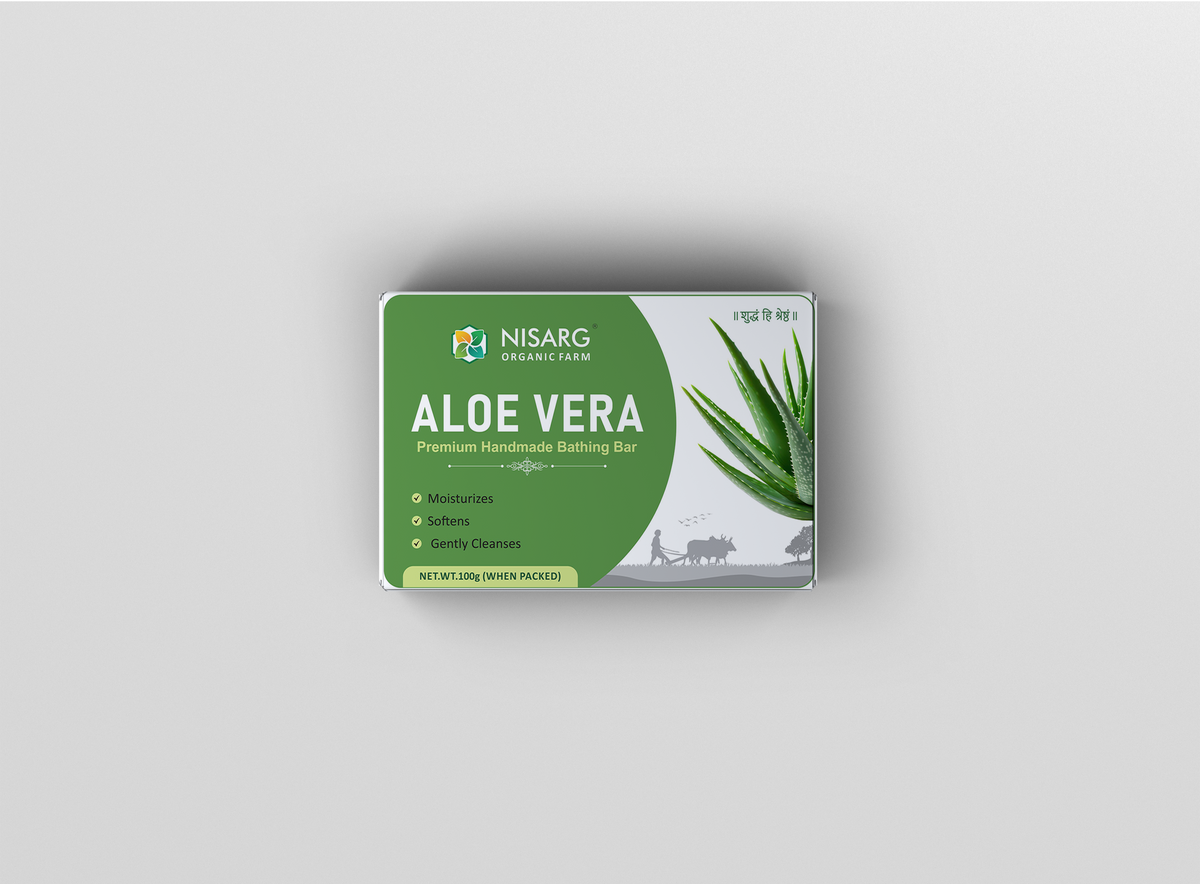 Nisarg Aloe Vera Natural Handmade Bathing Soap