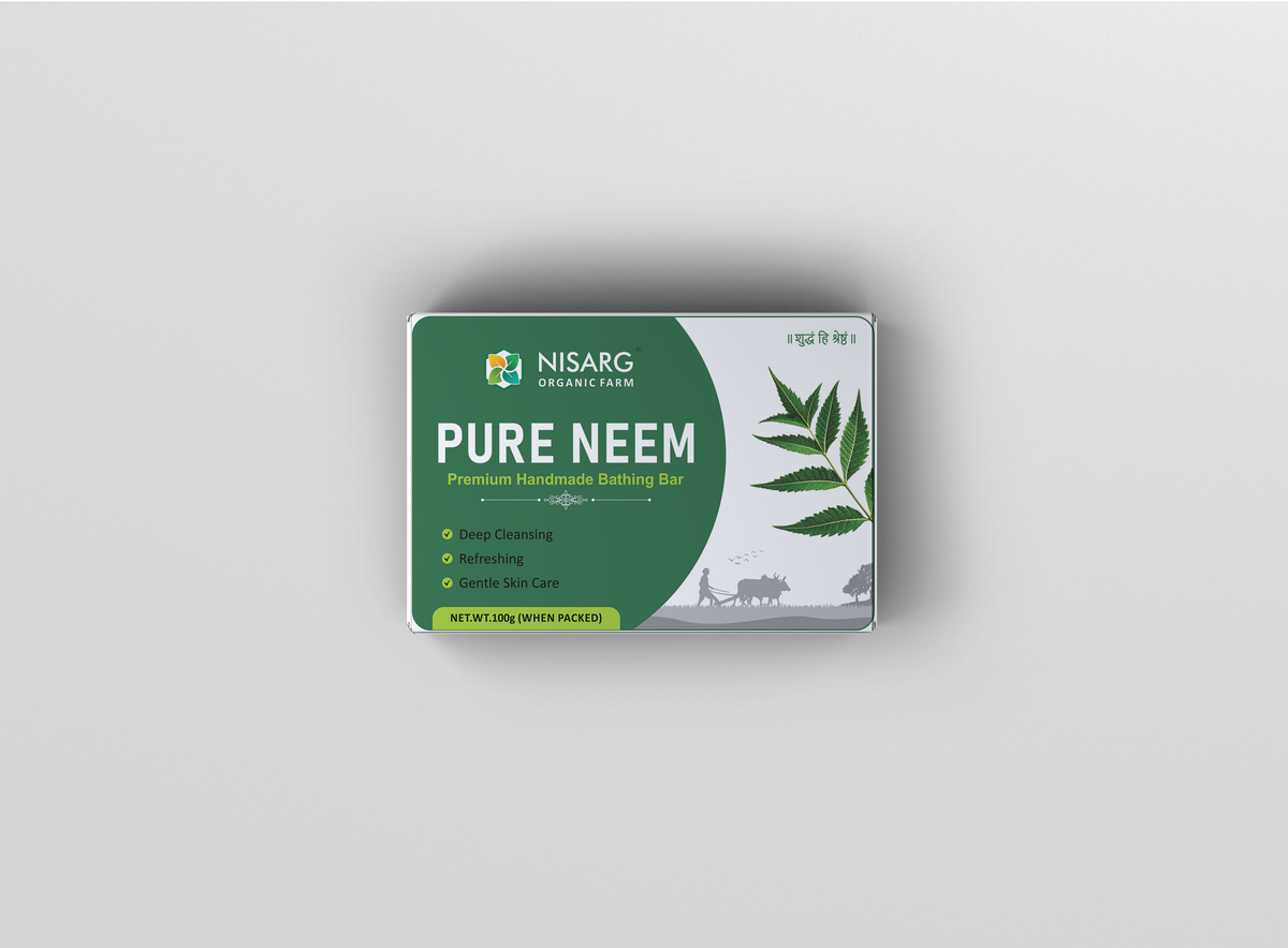Nisarg Pure Neem Natural Handmade Bathing Soap