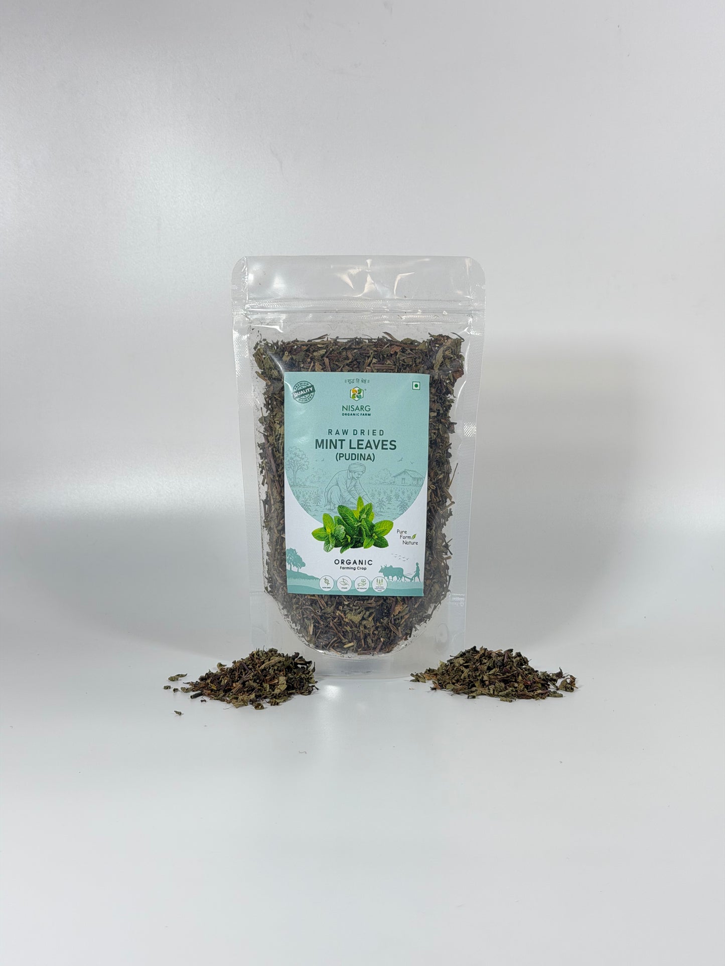 Raw Mint Leaves