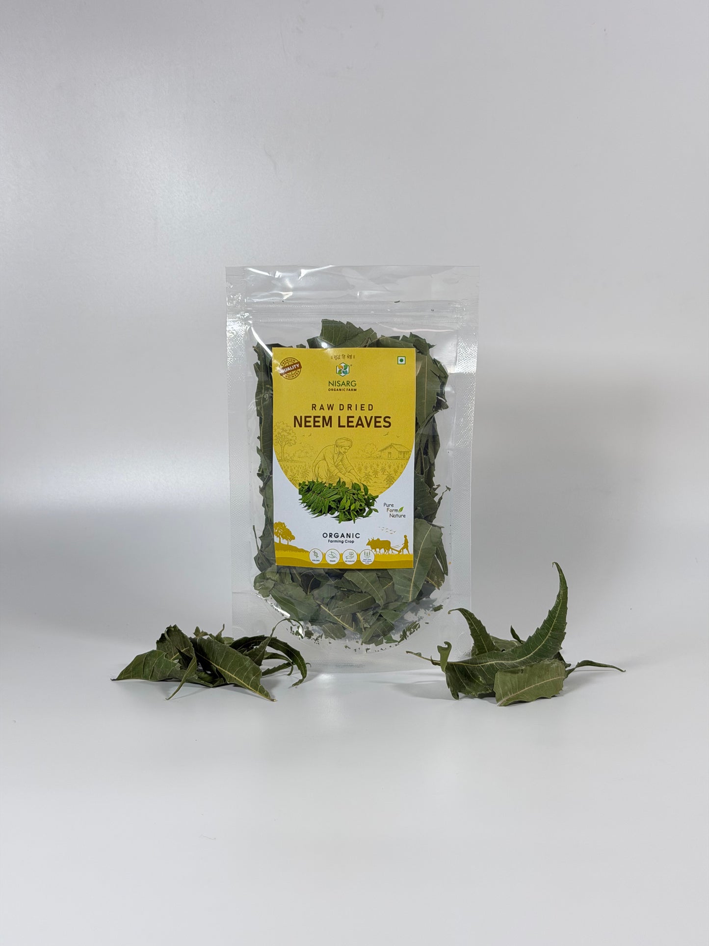 Raw Neem Leaves