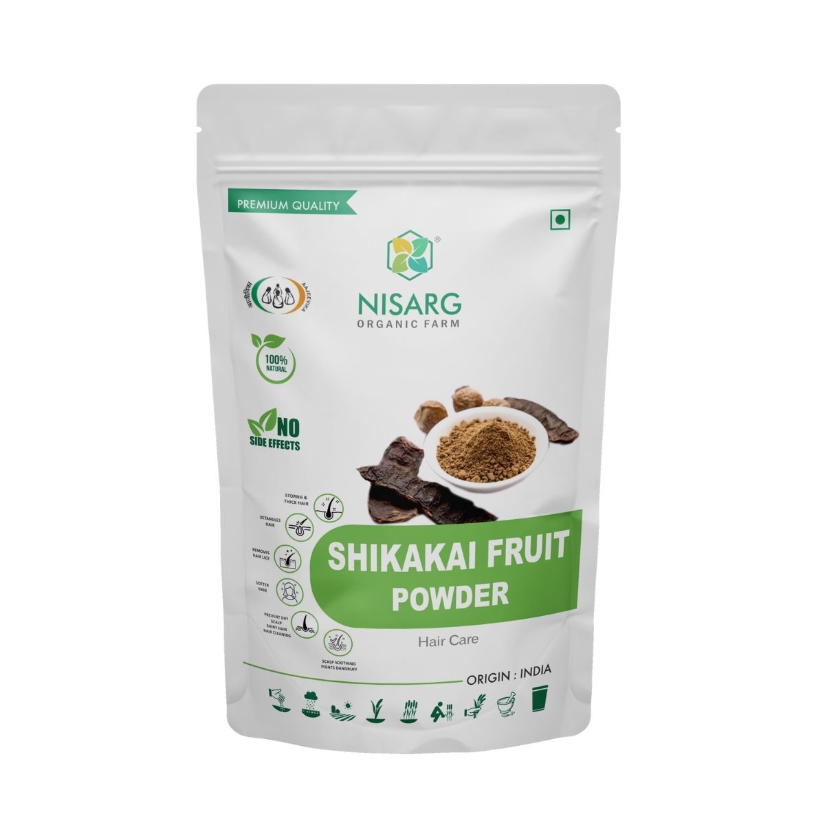 Amla Reetha Shikakai Hibiscus Bhringraj (500 GM)