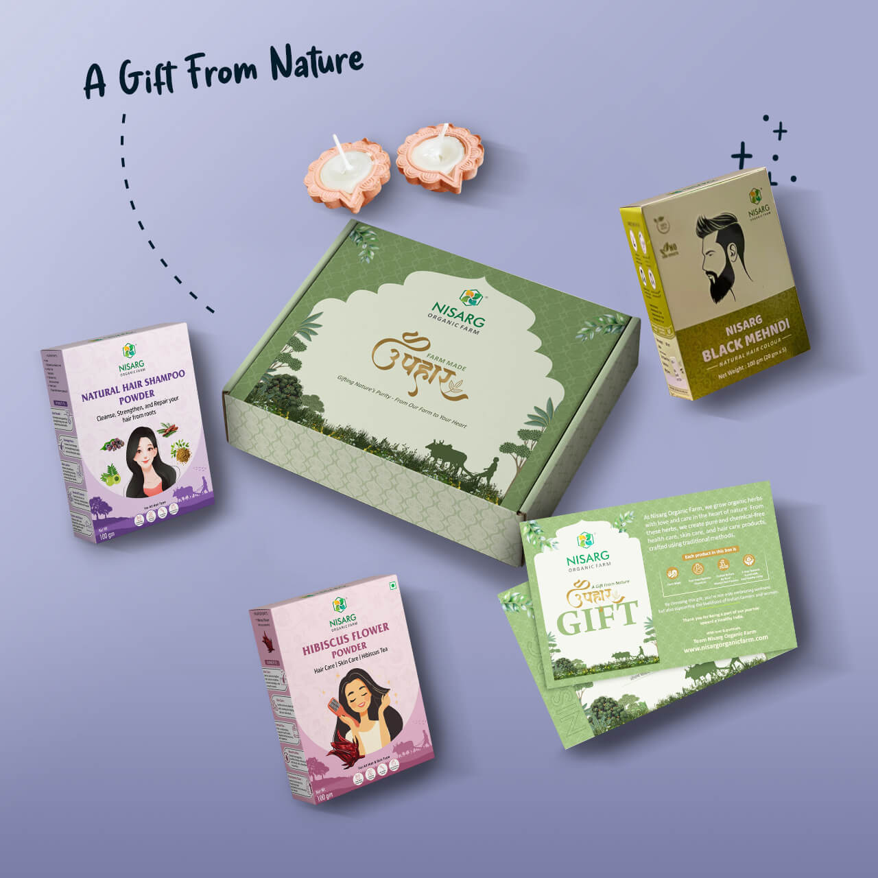Nature’s Crown | Organic Beauty Gift Hamper for Women