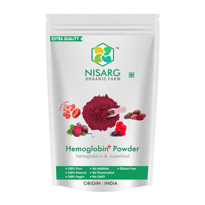 Nisarg organic hemoglobin powder supplement