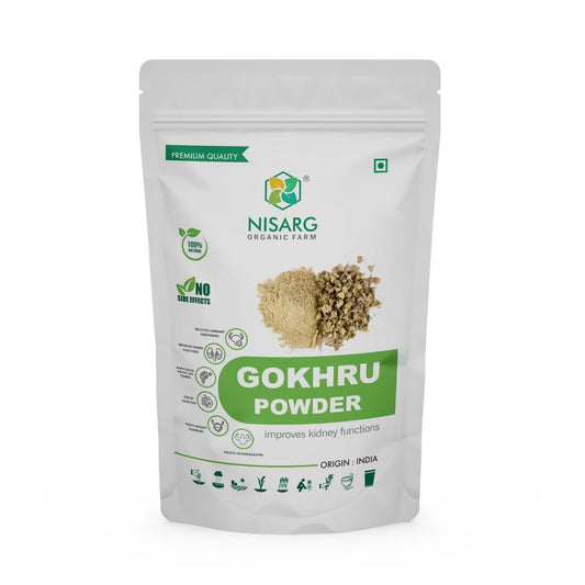 Organic Gokhru Gokshura powder benefits