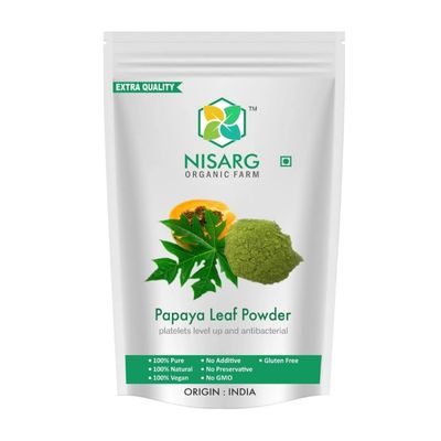 Organic papaya leaf powder