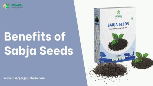 Benefits of sabja basil seeds