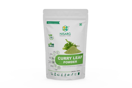 Organic Curry Leaf Powder - Nisarg Organic Farm