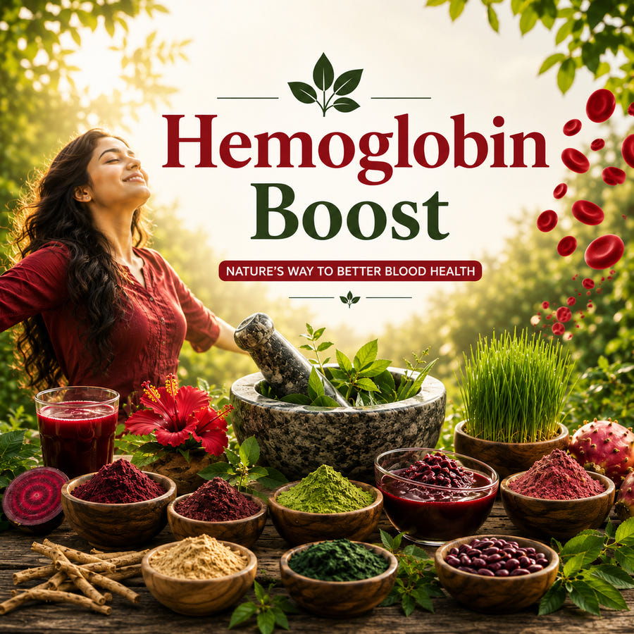 Hemoglobin Boost collection – natural iron-rich supplements | Nisarg Organic Farm
