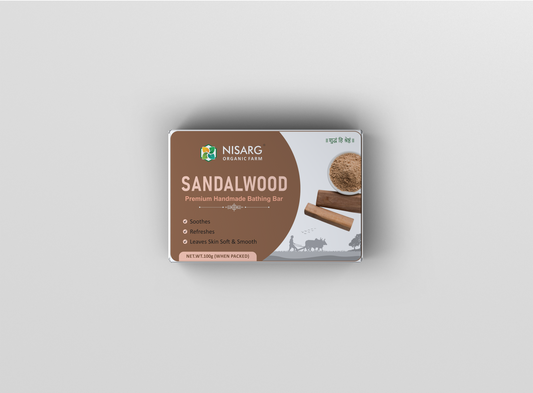 Nisarg Sandalwood Natural Handmade Bathing Soap