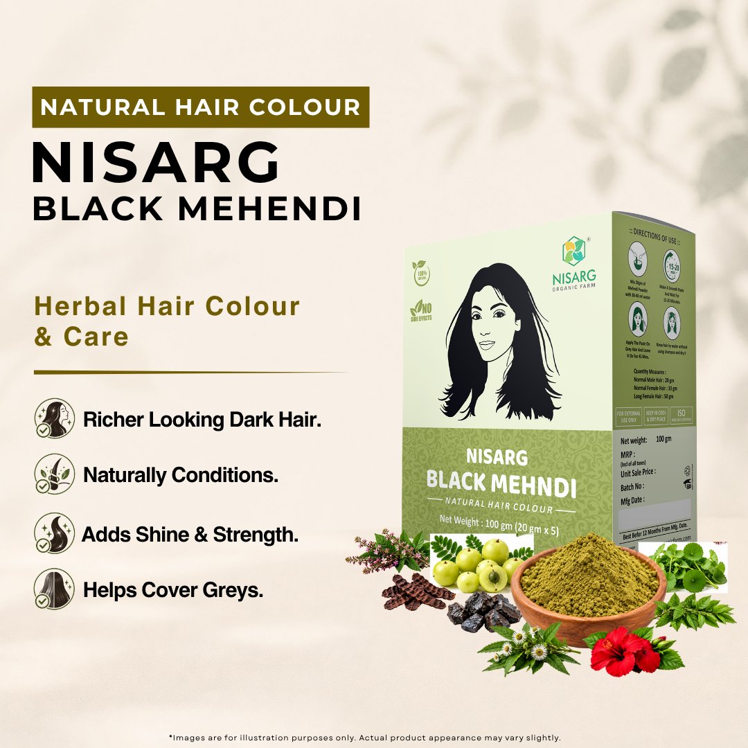 Nisarg Organic Mehndi Powder