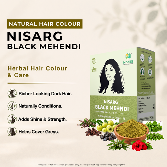 Nisarg Organic Mehndi Powder