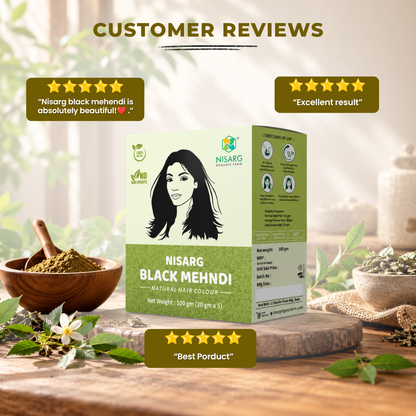 Nisarg Organic Mehndi Powder