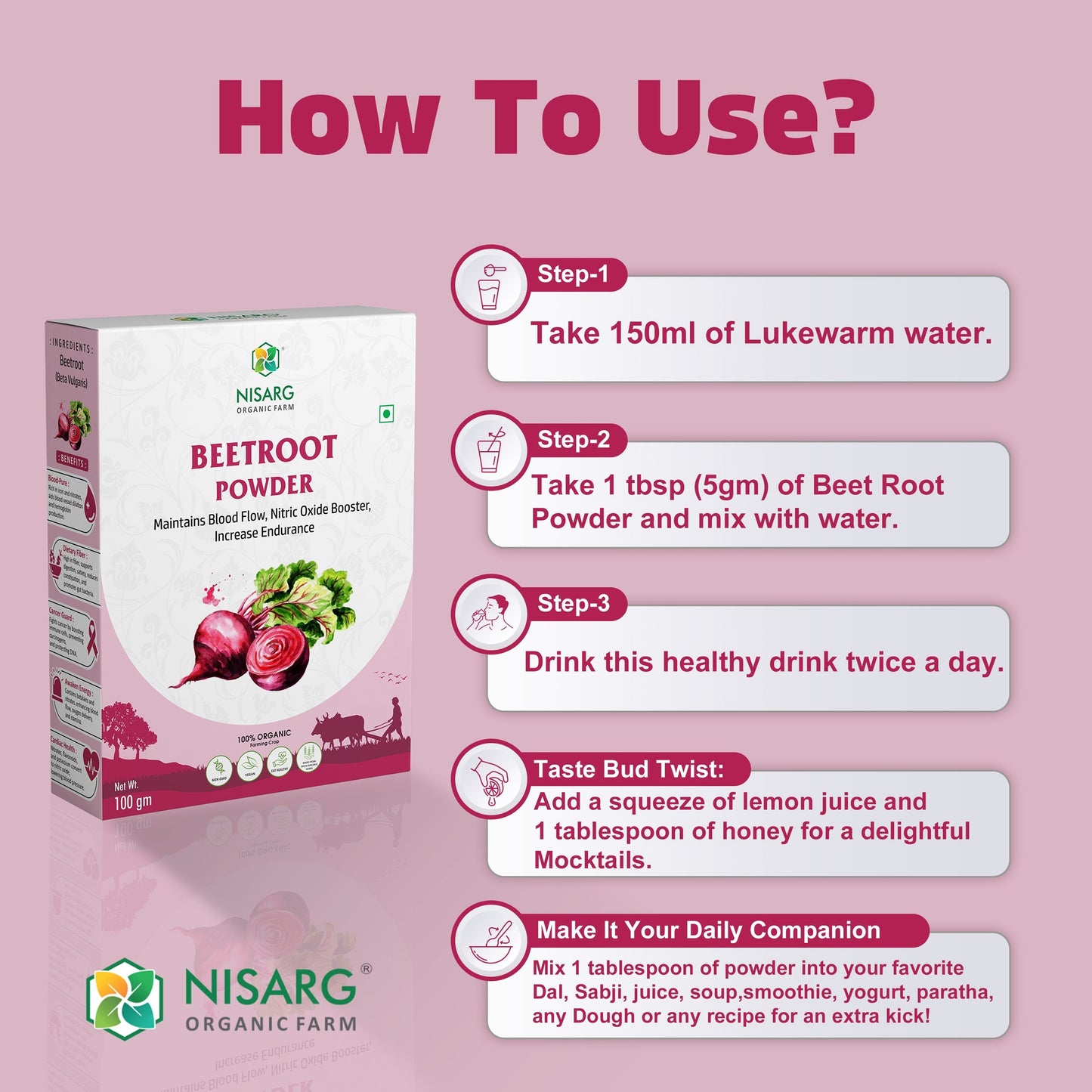 Organic Beet Root Powder