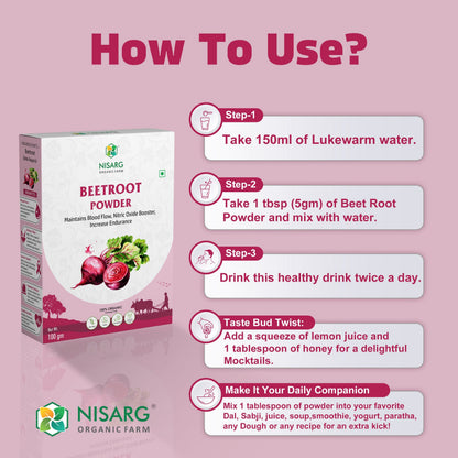 Organic Beet Root Powder