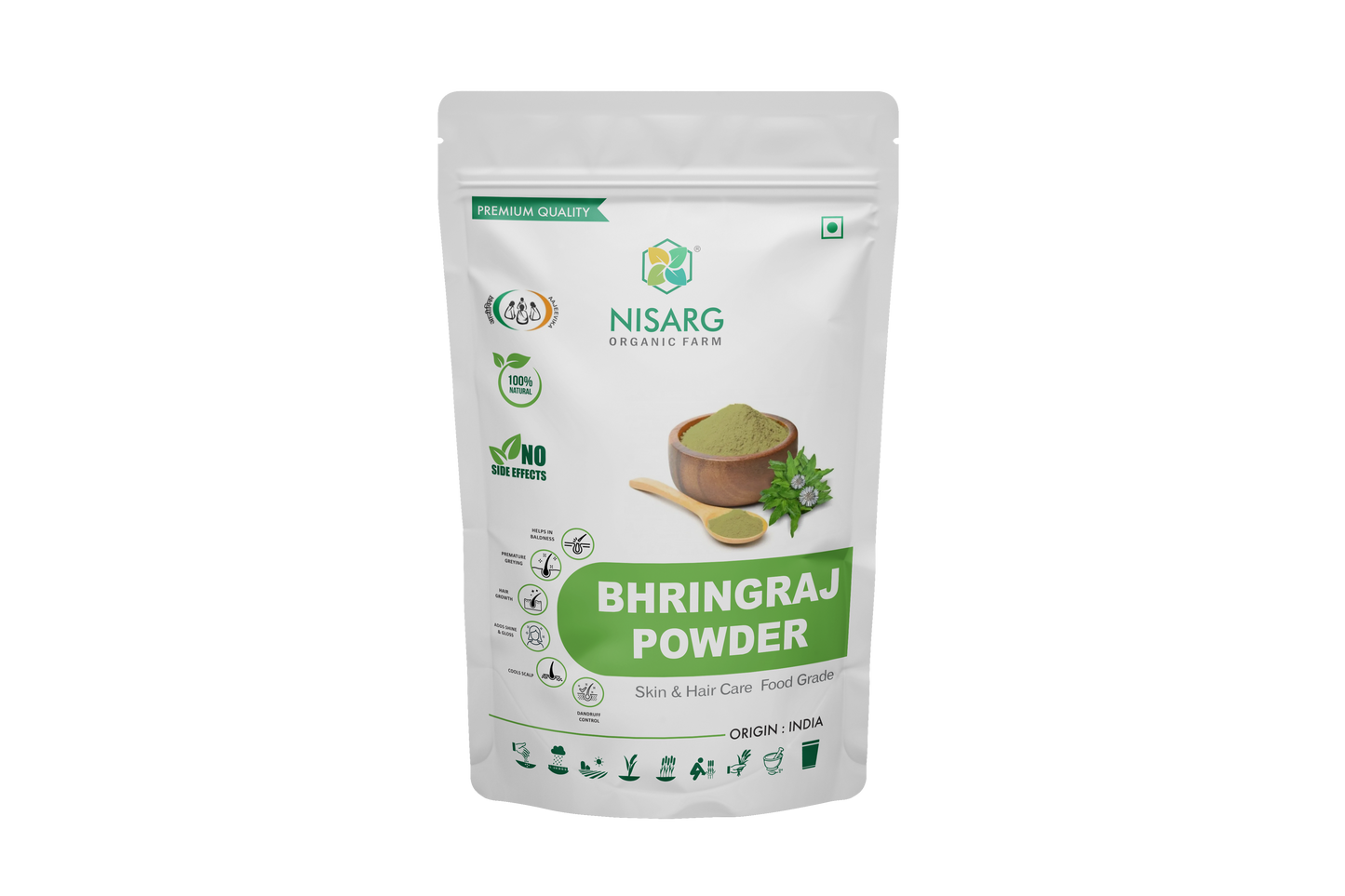 Organic Bhringraj Leaf Powder