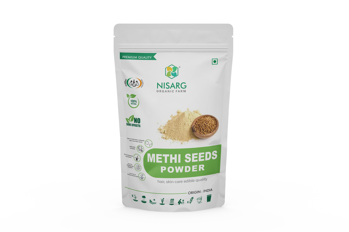 Organic Fenugreek Seeds Powder | Methi Powder