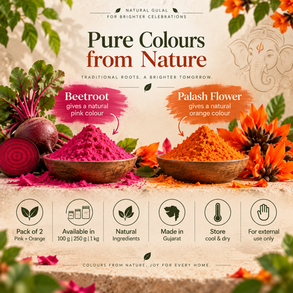 Natural Gulal For Ganpati Festival
