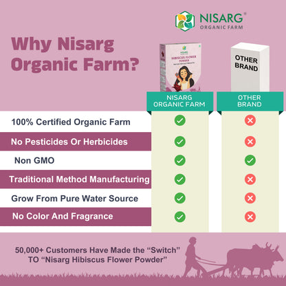 Organic Hibiscus Powder | Hibiscus Flower Powder