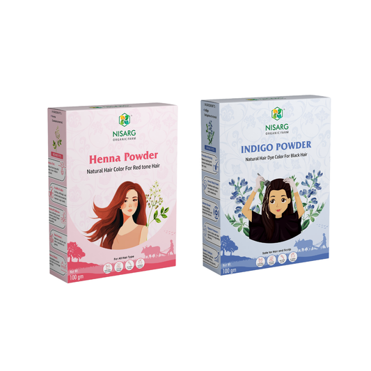 Henna Indigo Powder Combo 200gm (Pack of 2)