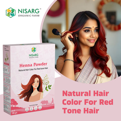 Organic Henna Leaf Powder | Natural & 100% Pure