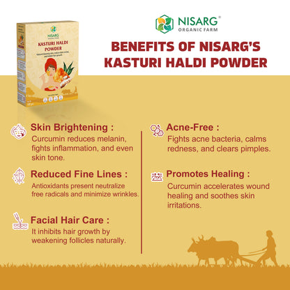 Kasturi Haldi Powder | Organic Turmeric Powder