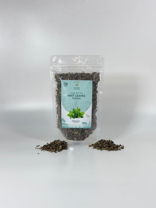 Raw Mint Leaves