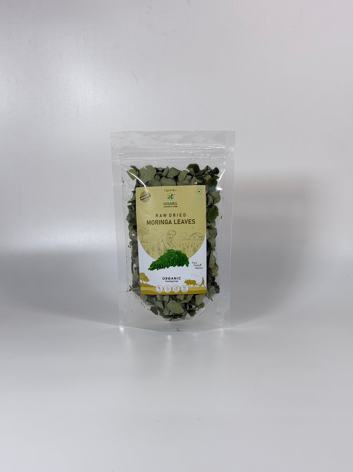 Raw Sun Dired Moringa Leaves