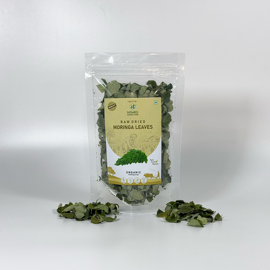 Raw Sun Dired Moringa Leaves