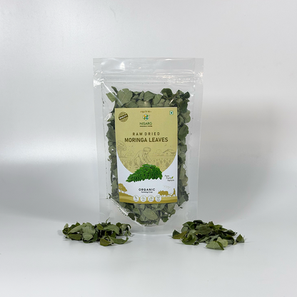 Raw Sun Dired Moringa Leaves