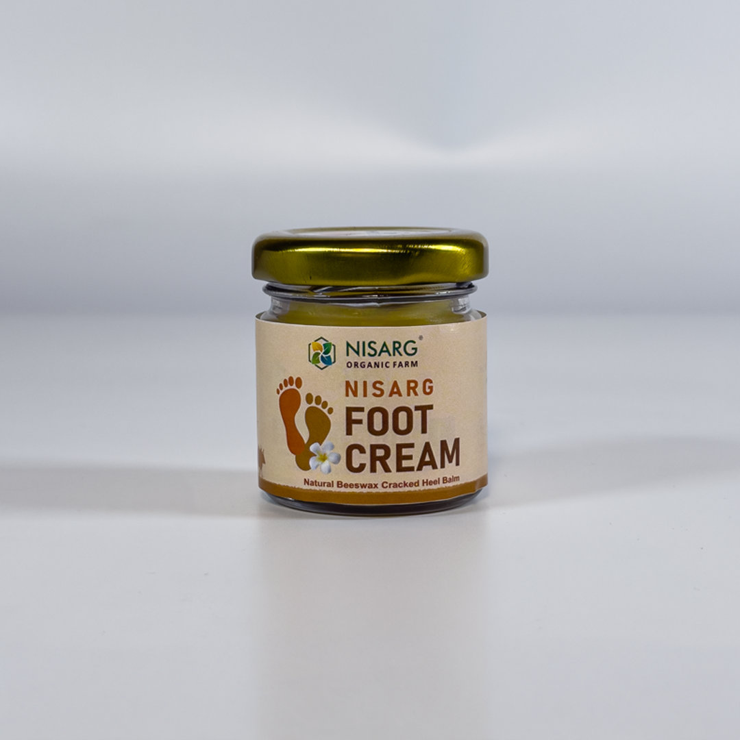 Nisarg Foot Cream – Beeswax Moisturizer For Dry & Cracked Feet