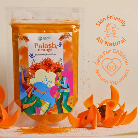 Organic Orange Holi Colors | Natural Holi Color Orange