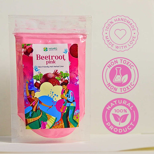 Natural Pink Holi Colors | Organic Pink Holi Colors