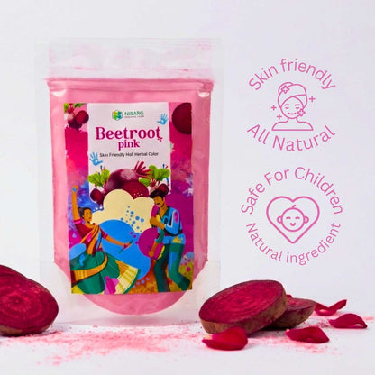 Natural Pink Holi Colors | Organic Pink Holi Colors