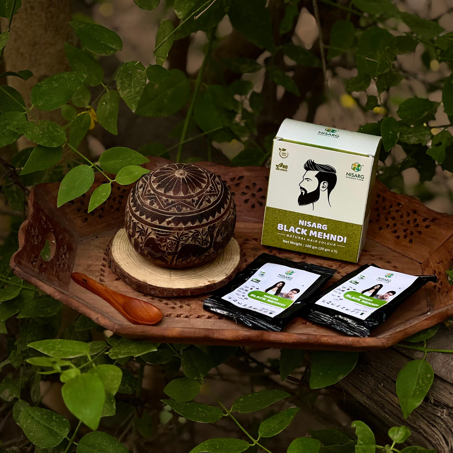 Nisarg Black Mehndi | Natural Black Mehndi