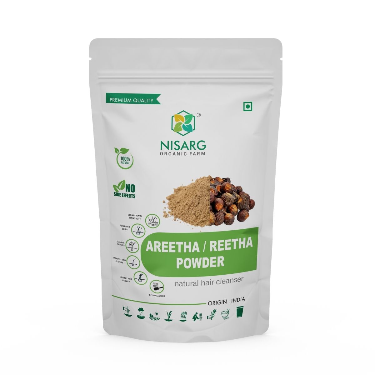 Amla Reetha Shikakai Hibiscus Bhringraj (500 GM)