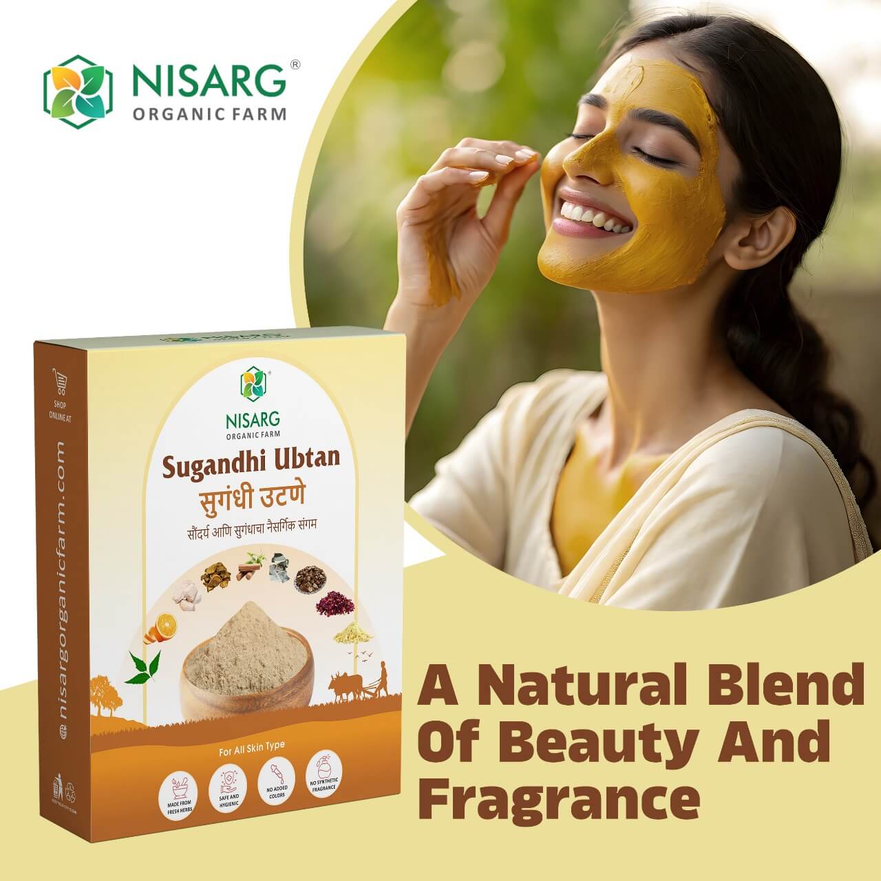 Organic Sugandhi Ubtan Powder