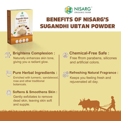 Organic Sugandhi Ubtan Powder