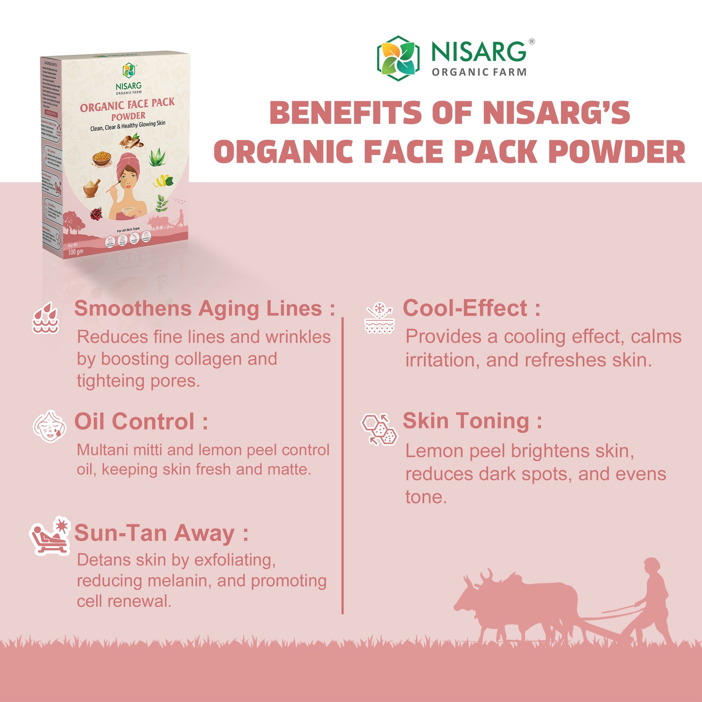 Organic Face Pack | Organic Face Cleanser