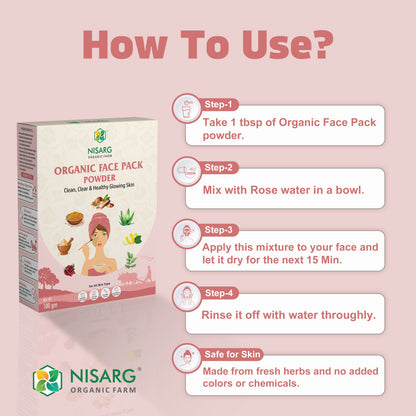 Organic Face Pack | Organic Face Cleanser