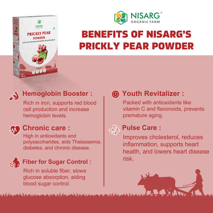Organic Prickly Pear Powder | Findla Fruit Powder