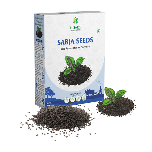 Organic Sabja seeds/Basil seeds