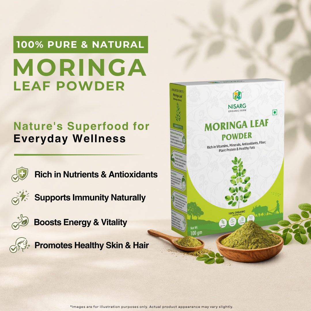 Moringa Leaf Powder | Pure & Organic
