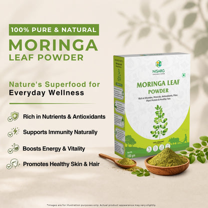 Moringa Leaf Powder | Pure & Organic