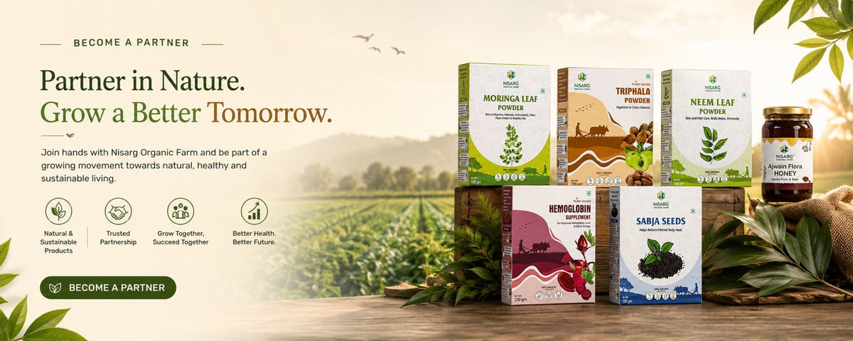 Become a Nisarg Organic Farm partner
