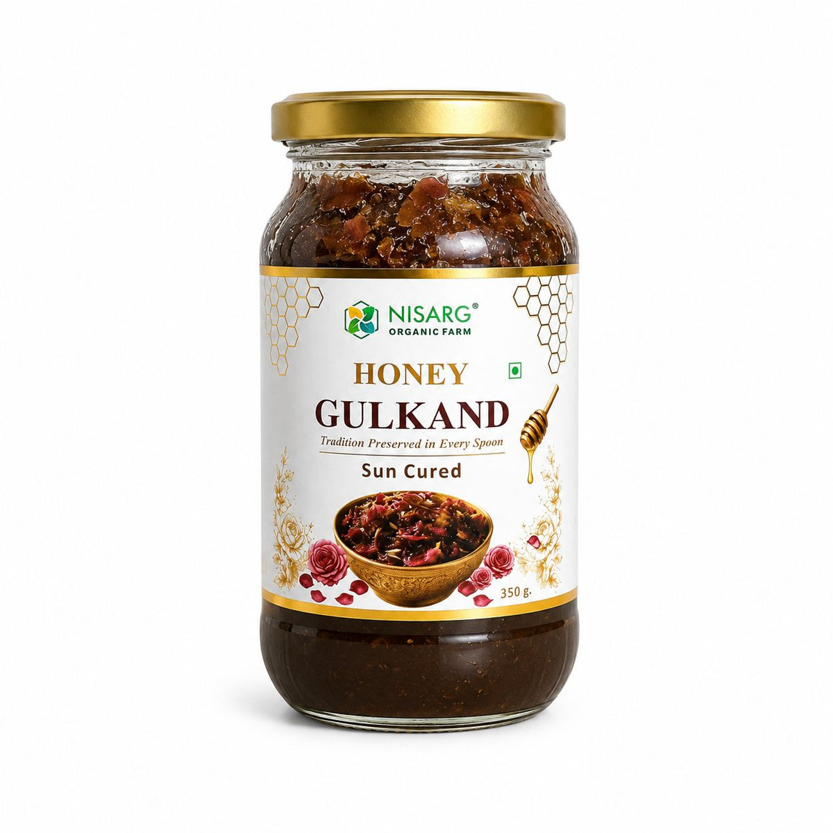 Nisarg Honey Gulkand (350 Gm)