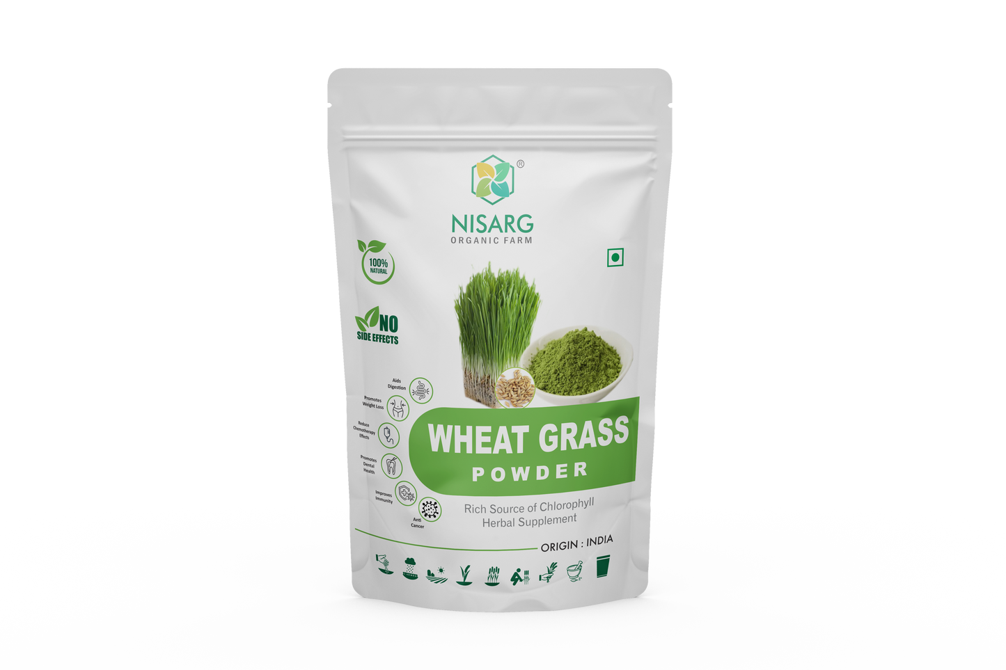 Organic Wheat Grass Powder