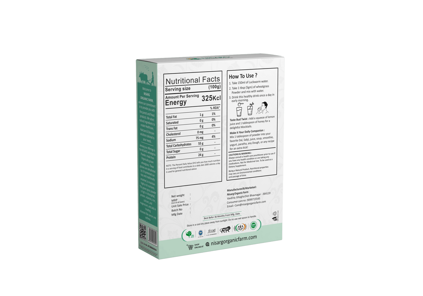 Vitamin B12 Supplement | 100% Organic | Plant Based