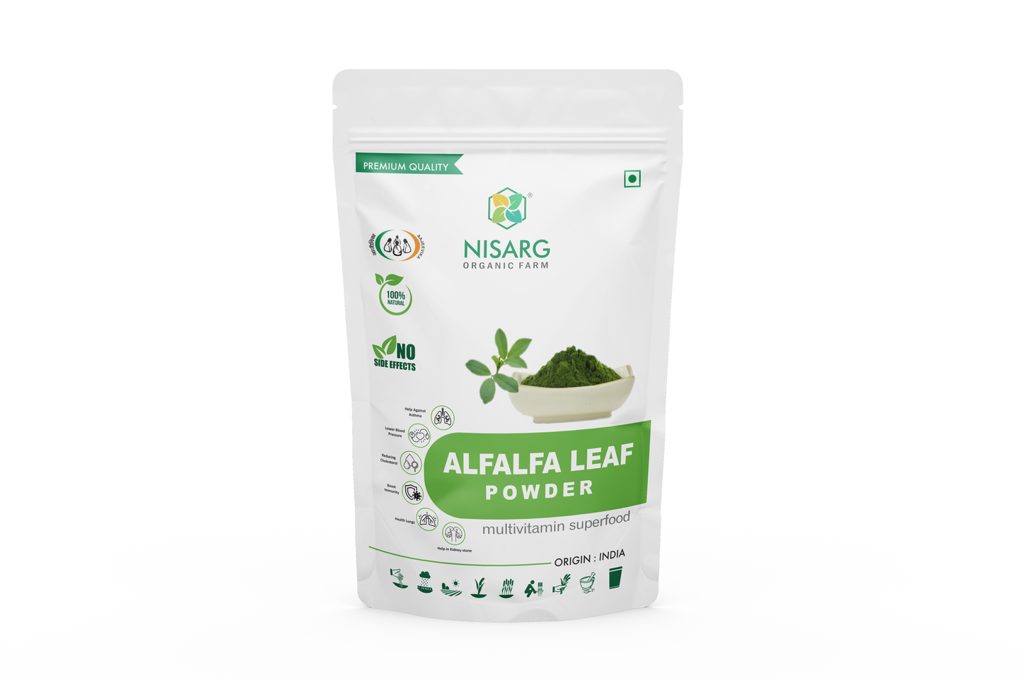 Organic Alfalfa Leaf Powder