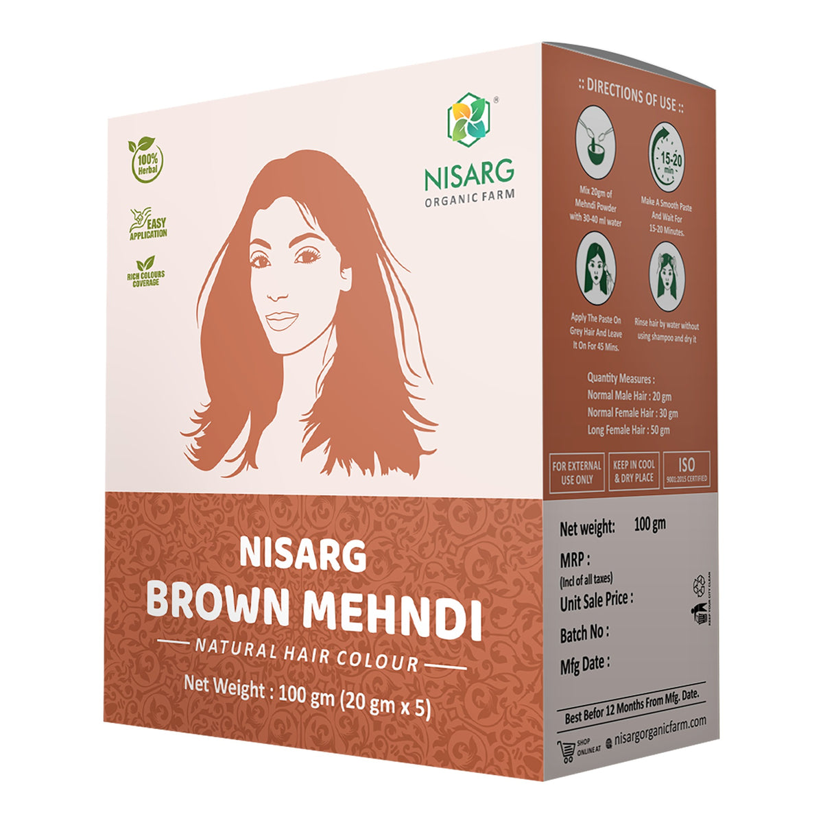 Nisarg Black Mehndi | Natural Black Mehndi