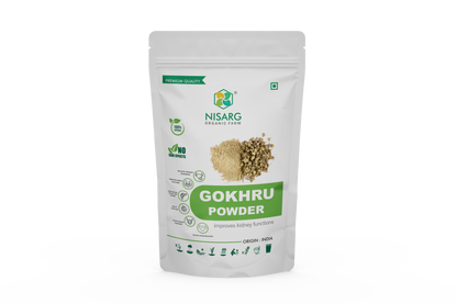 Organic Gokhru Powder | Gokshur Powder